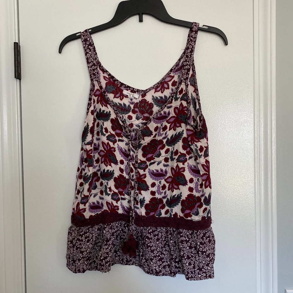 Floral Boho Top
